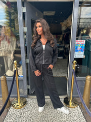 2 delig set "Perfect" Zwart