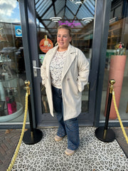 Trenchcoat "Chantie" Ecru