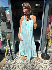 Jurk Zeester turquoise