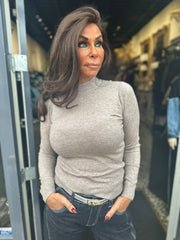 Turtle top "Rosalie" Taupe