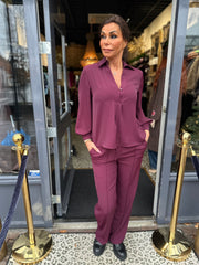 2 delig set “Miss” Plum