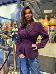 Blazer "Strass" Paars