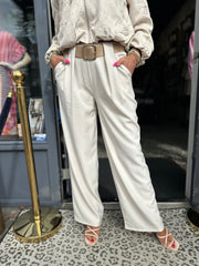 Pantalon "made by ann" beige 70 cm