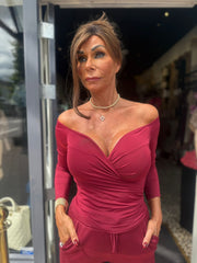 Top "By Swan overslag" Bordeaux