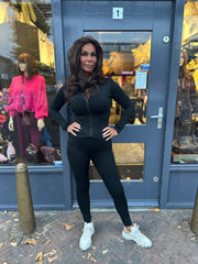 2 delig set “Sporty” zwart