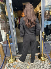 2 delig set “Shine" Zwart