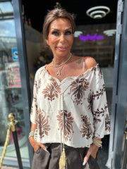 Blouse "Lover" Beige