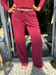 Pantalon "High stretch" Bordeaux