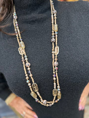 Lange ketting "Goud"