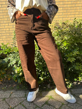 Balloon jeans donkerbruin "berry"