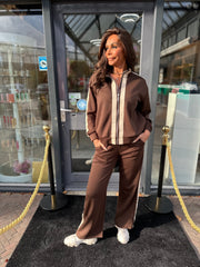 2-delig set "Annidas" Bruin/beige