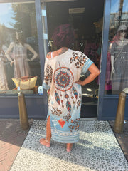 Lurex Jurk “Dreamcatcher” korte mouw