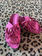 Franje slippers Fuchsia