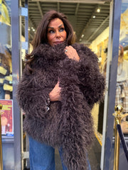 Winterjas super zacht "Bruin”