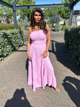 Strapless hydrofiele jurk "Party" licht roze