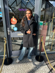 Trenchcoat "Chantie" Zwart