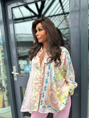 Blouse "sunshine" Roze