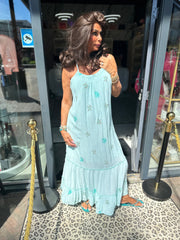 Jurk Zeester turquoise