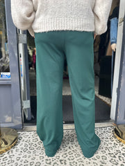 Pantalon "High stretch" groen