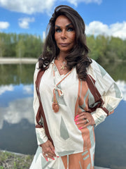 Blouse “Lulia” beige