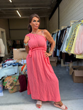 Hydrofiel Jurkje "off shoulder" koraal