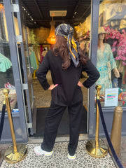 2-delige joggingsets "Evy" Zwart