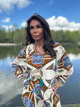 Blouse “Lulia” bruin