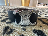Riem Inspo Zwart/zilver 90 cm