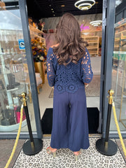 3 delig set "Mia" Navy