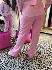 By Swan Comfy broek roze