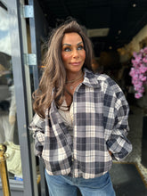 Geruit jasje “Zwart”