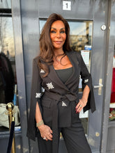 Blazer "Fairy merry christmass" Zwart