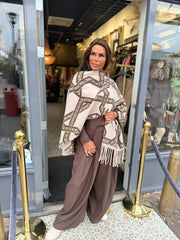 Poncho "Foesji" Beige