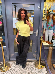 Kort truitje "Fine" geel