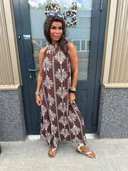 Halterjurk "Lilly" Bruin