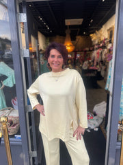 2-delige joggingsets "Evy" Geel