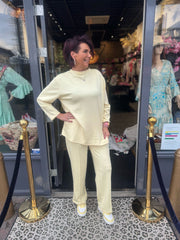 2-delige joggingsets "Evy" Geel