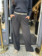 Pantalon "High stretch" Zwart