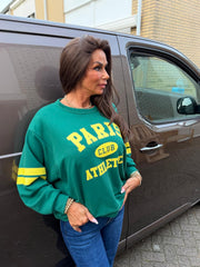 Sweater "Paris" groen