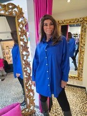 Blouse "NEW basic" Blauw