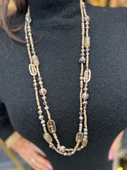 Lange ketting "Goud"