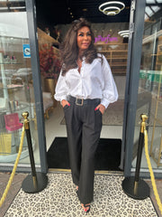 Pantalon "made by ann" zwart 70 cm