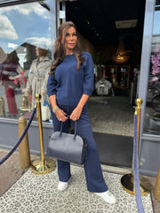 Comfy broek "Lizzy" Donkerblauw