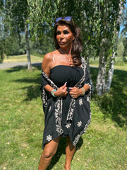 Kaftan "Adore" Zwart