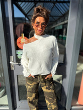 Offshoulder Trui "Sammy" Offwhite