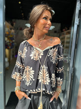 Blouse "Lover" Zwart