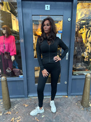 2 delig set “Sporty” zwart