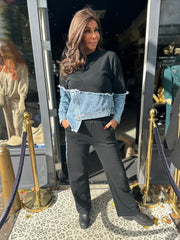 2 delig spijkerset "DENIM"