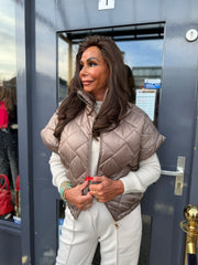 Bodywarmer "Spring” taupe