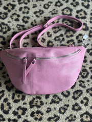 Tas "Buidel" Roze/zilver